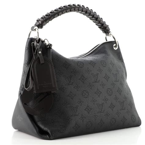 lv braided handle bag|louis vuitton mahina hobo bag.